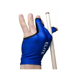 Billard Handschuh Elite blau (für linke Hand)